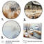 «Countryside Snowy Minimalisme Winter VII», reproduction sur toile-134108171-134108176