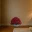 Poinsettia Faux Floral in Planter