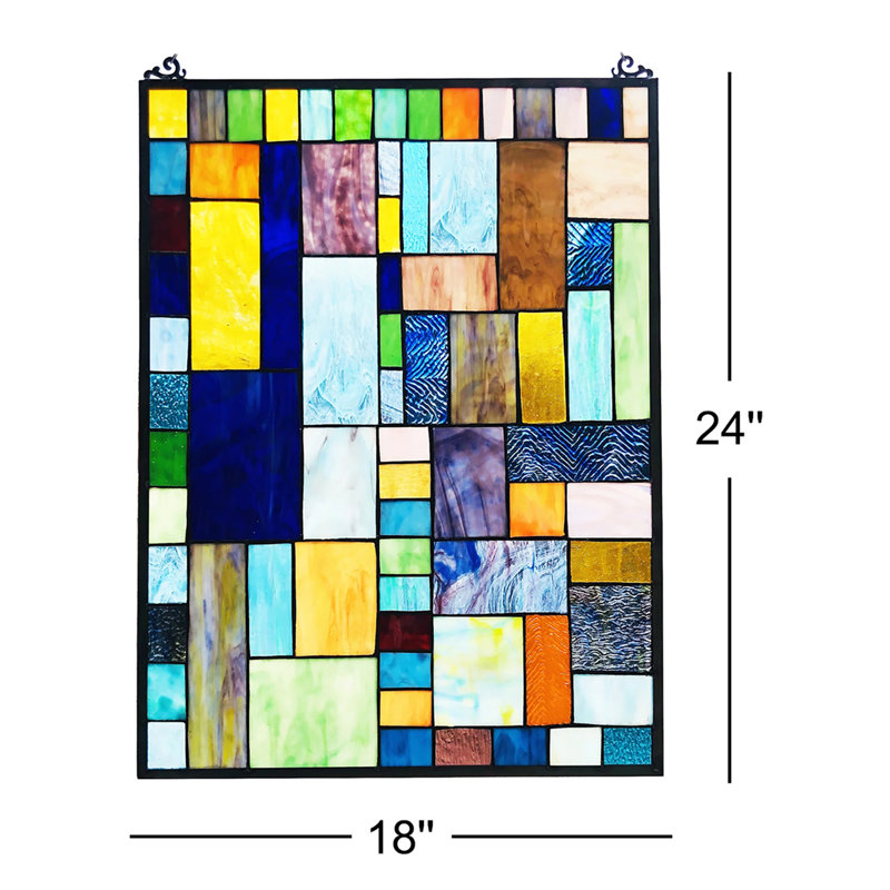 Michelle Abstract Window Panel