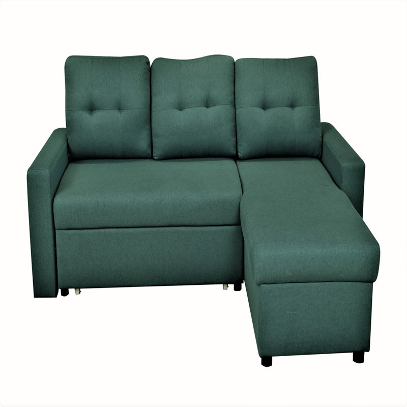 Canapé-lit modulaire en L convertible Direct de Furniture Furniture, Sarcelle
