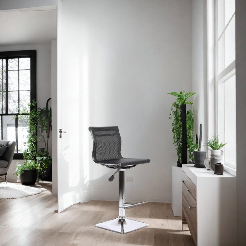 Tabouret Soren, Noir