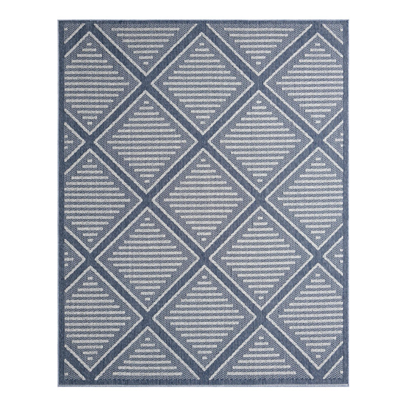 Indoor/Outdoor Trellis Area Rug, Rectangle 7'10" x 10'