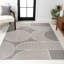 Tapis intérieur / extérieur rayé gris / crème Rysler-88570914