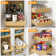 Muya Slide-Out Solid Wood Pull Out Drawer Soft Close Rails With Fixed Base Plate