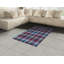 Tapis décoratif à haute densité en fibres de polyester à carreaux-42031067