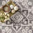 Eira Medallion SplashGuard Machine Washable Area Rug-1900723886