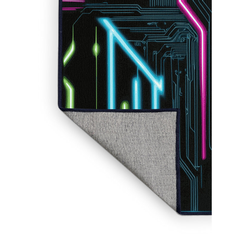 Electric Nova Rug, Round 7'