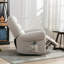 Fauteuil inclinable manuel pivotant chauffant de 42,52 po Havemeyer-665225351