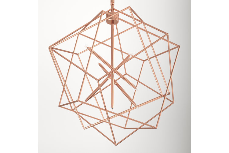 Hobert 7 - Light Unique Geometric Chandelier