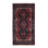 Tapis rouge nouvel âge en laine 5 pi 1 po x 9 pi 7 po Azle