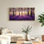 Tableau encadré sur toile violette onirique, 1 pièce, 122 x 61 cm-1146974826