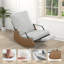 Chaise berçante - gris clair