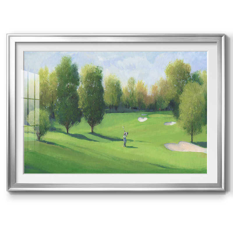 Fairway Shot I, Argent, H 15 po x l 21 po x P 1,5 po