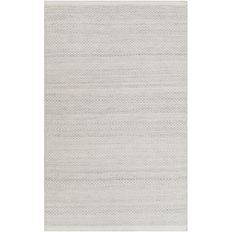 Jonesville Striped Indoor / Outdoor Rug, Rectangle 5' x 7'6"