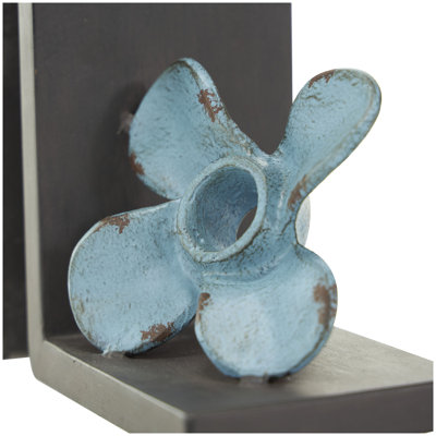 Iron Non-Skid Bookends