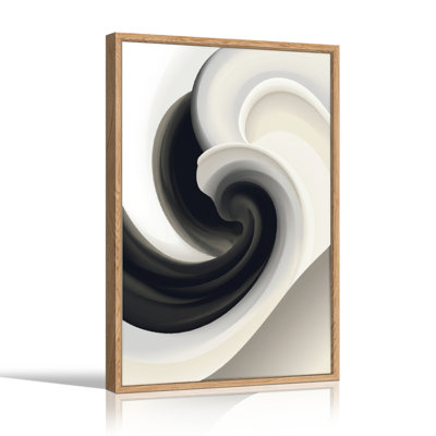 Spiral Wave, reproduction d'art sur toile, ensemble de 1