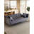 71-inch Bed With Velvet, Gray Color, Suited For Small Spaces, 3 Adjustable Postures, Solid Wood Frame, Easy To Install, 600lbs Capacity-440538065