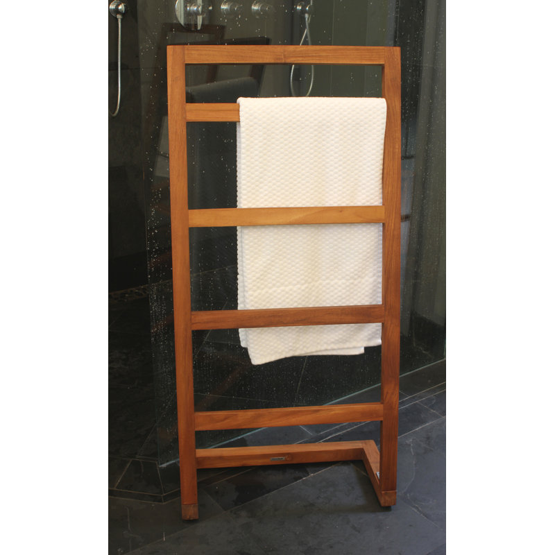 Double Floor Mounted Towel Stand