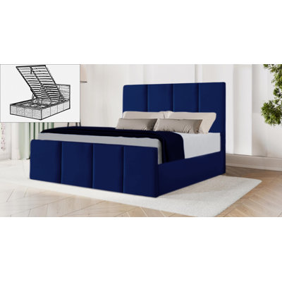 Upholstered Ottoman Storage Bed
