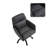 Modern Upholstered Office Chair with Adjustable Height, PU Leather Swivel Desk Chair for Home Office, Bedroom or Vanity-2027666743-2027666742
