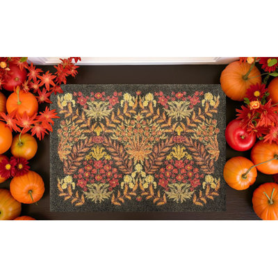 Petit tapis de sol lavable Lush Garden Harvest