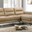 Ensemble de canapé modulaire en cuir fleur 2 pièces-1225982663