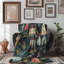 Serene Meadow Cottage - 1 Piece Premium Sherpa Bla Throw Blanket-1489393532