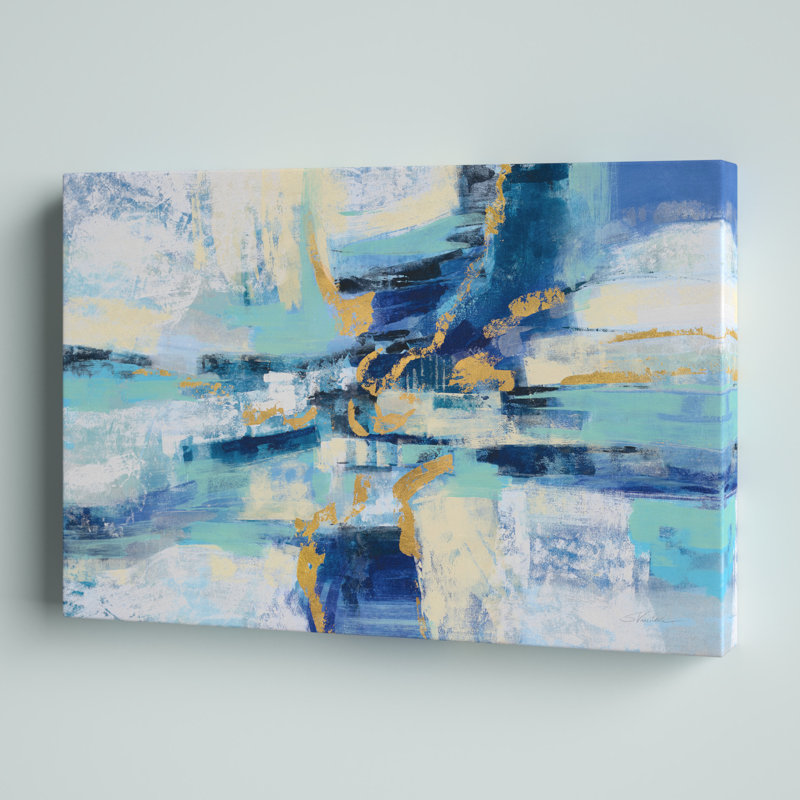 «Wave Breaker» par Silvia Vassileva, reproduction d'art sur toile tendue, H 8 po x l 12 po