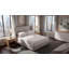 Lisbon Upholstered Wingback Bed