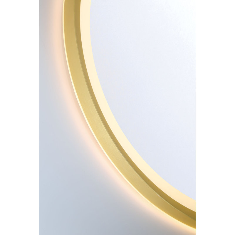 Artell Square Mirror - 42" x 42", Brushed Silver, Doré, 32 po x 32 po