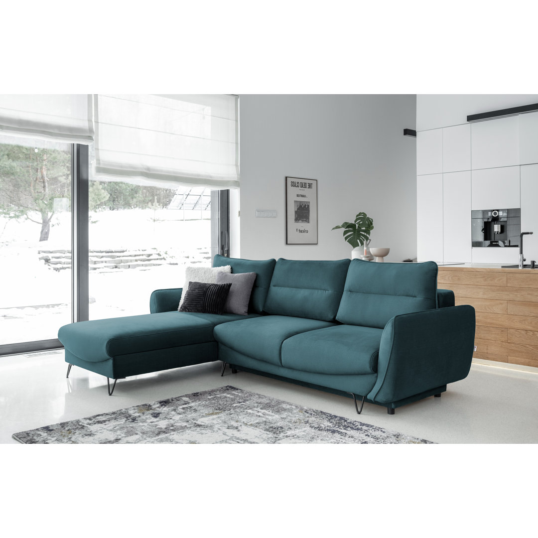 Ecksofa Storrie mit Bettfunktion