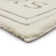 Ghobad Hers Bordered Polyester Machine Washable Bath Rug