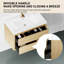 Meuble-lavabo mural 36 po avec résine, lavabo et tiroir-965193419