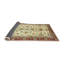 Tapis multicolore à motif abstrait Abd-Ulmoeen-544947937