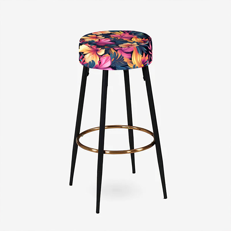 Tropic Sunset Tropical Pattern - Tropical Bar Stools Set Of 2