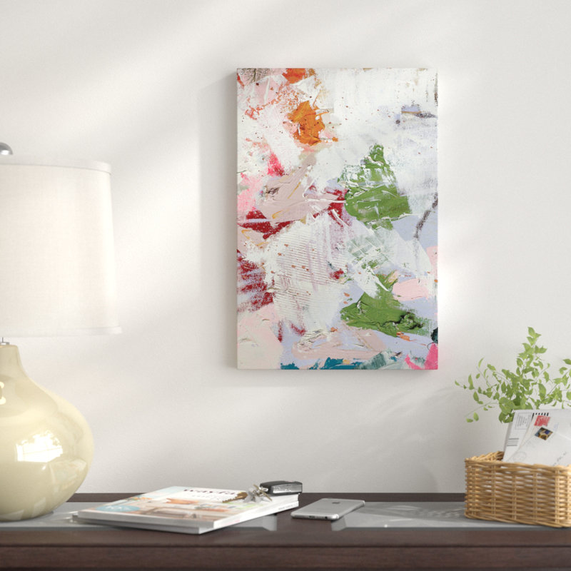 « real i », art mural sur toile tendue, H 12 po x l 8 po x P 0,75 po