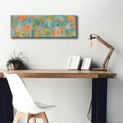  'Wonder' by Sue Davis Canvas Wall Art, 36" x 12"