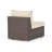 Hastyer Wicker Outdoor Armless Lounge Chair-668826936