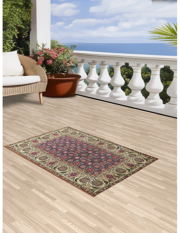 Superbe tapis traditionnel 3 x 5