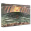 Sunset by Walter Gramatte - Wrapped Canvas-61837670