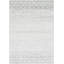 Narine Machine Woven Grey/White Indoor Rug-1484723509