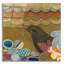 «Nesting Birds 1» par Candra Boggs, art mural en verre acrylique-667017124
