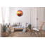 Jerrisha Glass Wall Clock