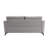 Callie 79"W Light Gray Woven Fabric Sofa-121652310