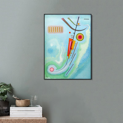 "Giclée sur toile encadrée", "Luminoso, 1930" par Wassily Kandinsky Wall Art Living Office Home Decorations