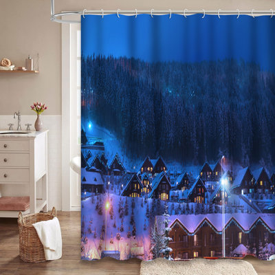 Rideau de douche Fairy Tale House