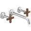 Odin® Two-Handle Wall Mount Lavatory Faucet-1557981252-1557981253-1557981258