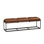 Melbourne Leather Dining Bench