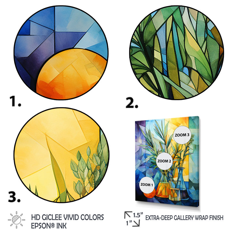 Aromates délicates aromatiques II - fleurs florales, art mural, Cadre flottant brun, 40" H x 30" W