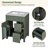 24" Single Bathroom Vanity with Ceramic Top-394004929
